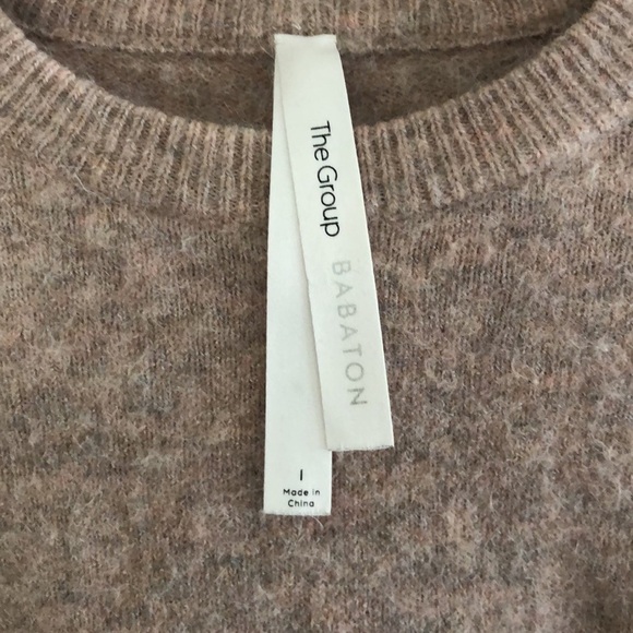 BABATON | Pink wool crop sweater - Picture 6 of 9